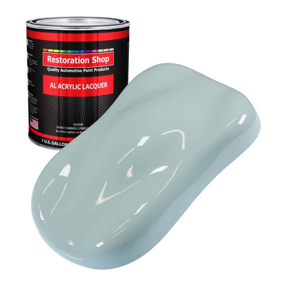 Diamond Blue - Acrylic Lacquer Auto Paint - Gallon Paint Color Only - Professional Gloss Automotive, Car, Truck, Guitar & Furniture Refinish Coating