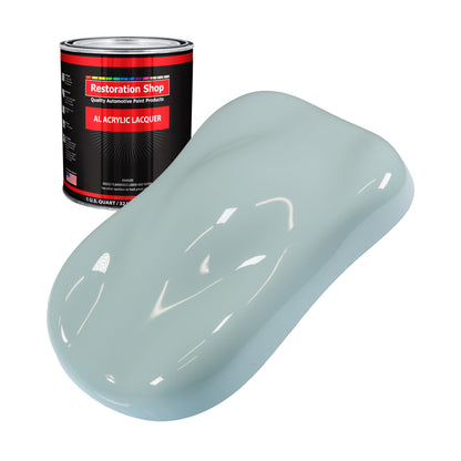 Diamond Blue - Acrylic Lacquer Auto Paint - Quart Paint Color Only - Professional Gloss Automotive, Car, Truck, Guitar & Furniture Refinish Coating