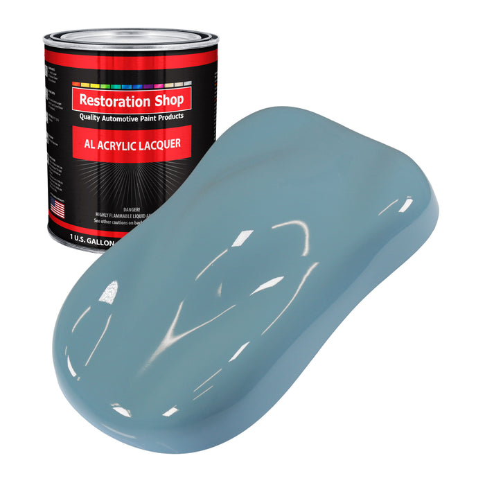 Glacier Blue - Acrylic Lacquer Auto Paint - Gallon Paint Color Only - Professional Gloss Automotive, Car, Truck, Guitar & Furniture Refinish Coating