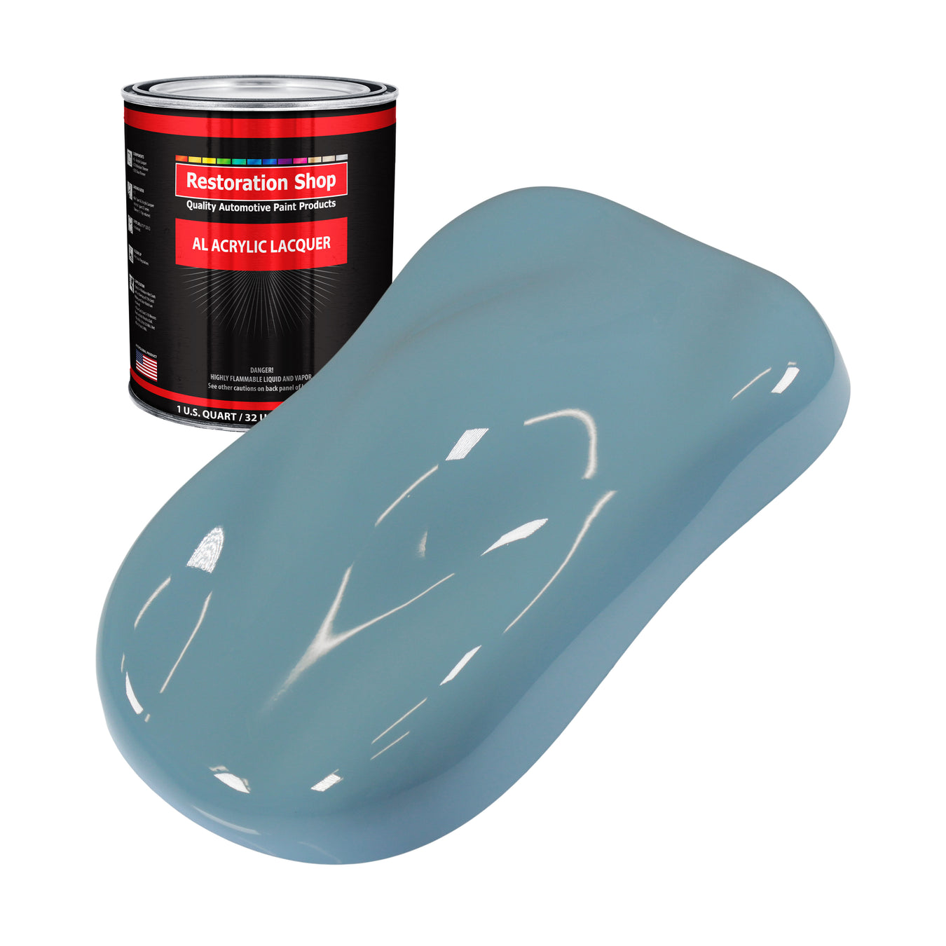 Acrylic Lacquer Paint - Glacier Blue