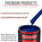 Marine Blue - Acrylic Lacquer Auto Paint - Complete Gallon Paint Kit with Medium Thinner - Professional Automotive Car Truck Guitar Refinish Coating
