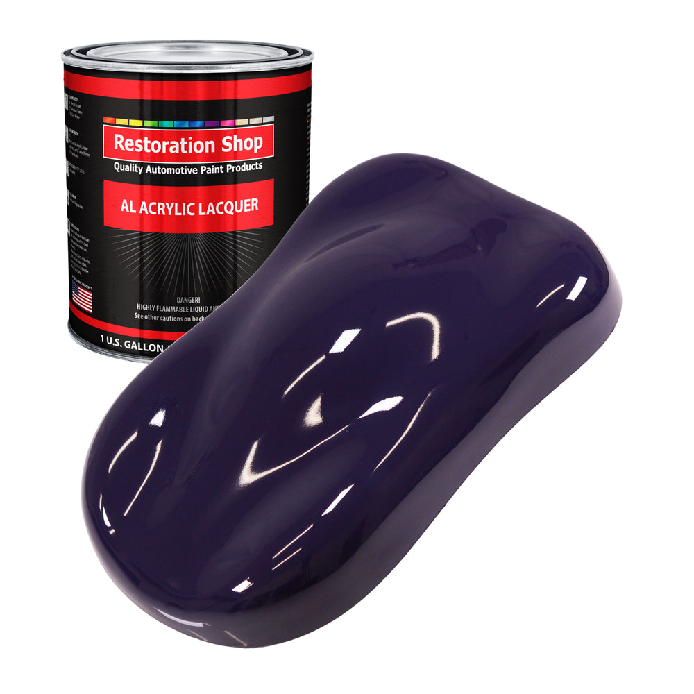 Majestic Purple - Acrylic Lacquer Auto Paint - Gallon Paint Color Only - Professional Gloss Automotive, Car, Truck, Guitar, Furniture Refinish Coating