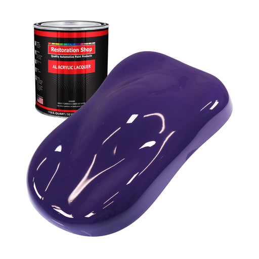 Mystical Purple - Acrylic Lacquer Auto Paint - Quart Paint Color Only - Professional Gloss Automotive, Car, Truck, Guitar & Furniture Refinish Coating