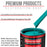 Deep Aqua - Acrylic Lacquer Auto Paint - Gallon Paint Color Only - Professional Gloss Automotive, Car, Truck, Guitar & Furniture Refinish Coating