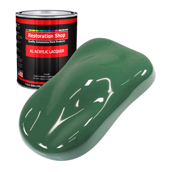 Transport Green - Acrylic Lacquer Auto Paint - Gallon Paint Color Only - Professional Gloss Automotive, Car, Truck, Guitar, Furniture Refinish Coating