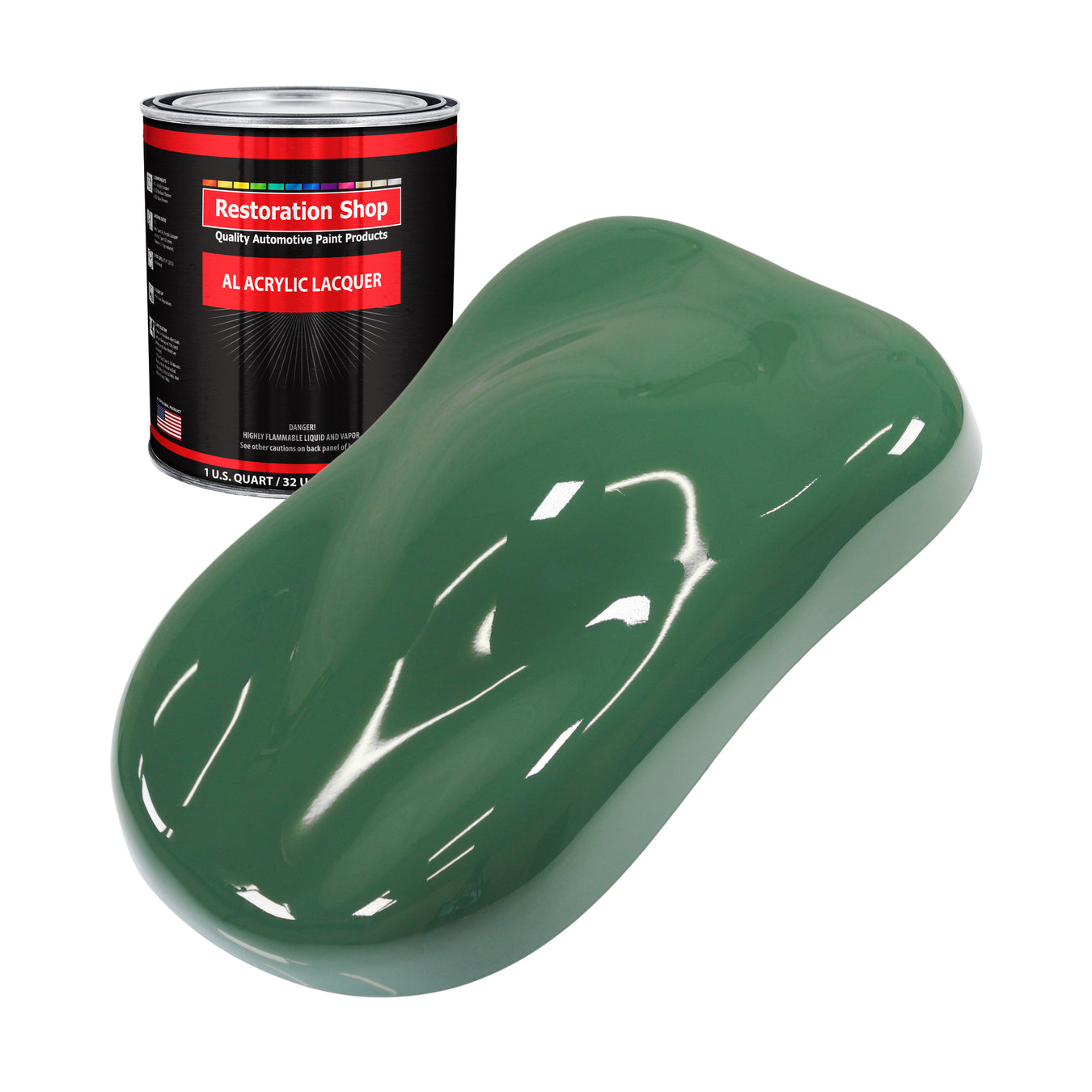 Acrylic Lacquer Paint - Transport Green