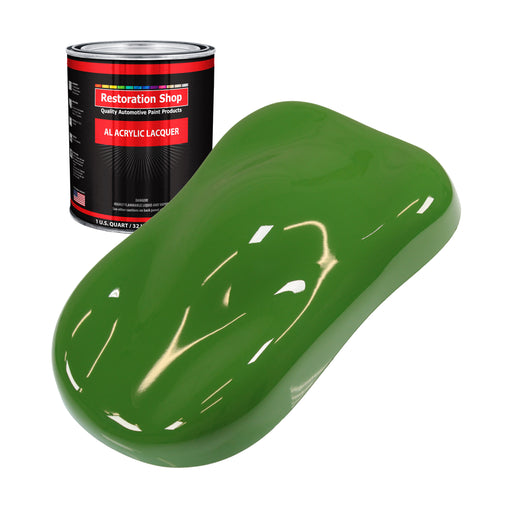 Deere Green - Acrylic Lacquer Auto Paint - Quart Paint Color Only - Professional Gloss Automotive, Car, Truck, Guitar & Furniture Refinish Coating