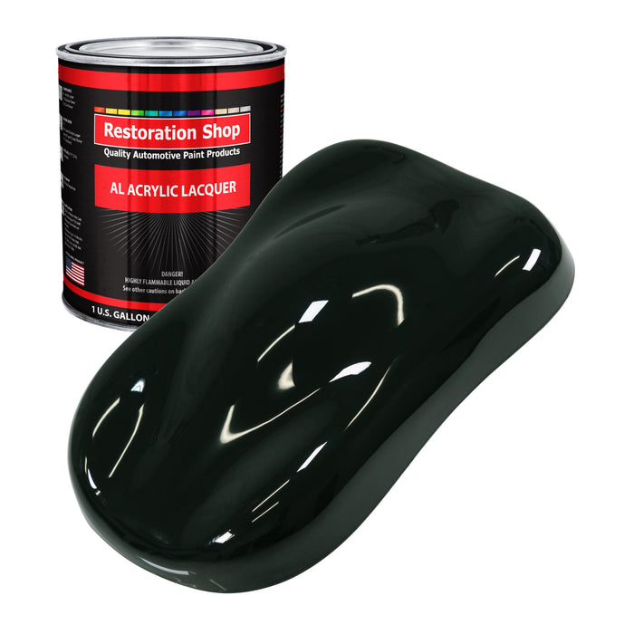 Rock Moss Green - Acrylic Lacquer Auto Paint - Gallon Paint Color Only - Professional Gloss Automotive, Car, Truck, Guitar, Furniture Refinish Coating