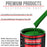 Vibrant Lime Green - Acrylic Lacquer Auto Paint - Complete Gallon Paint Kit with Medium Thinner - Professional Automotive Car Truck Refinish Coating