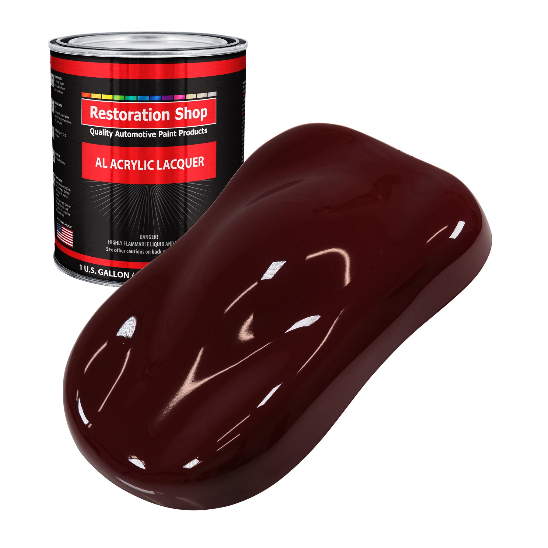 Carmine Red Acrylic Lacquer 1-Gallon — TCP Global