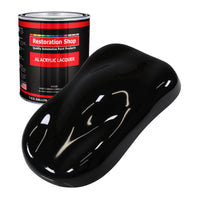 Boulevard Black - Acrylic Lacquer Auto Paint - Gallon Paint Color Only - Professional Gloss Automotive, Car, Truck, Guitar, Furniture Refinish Coating