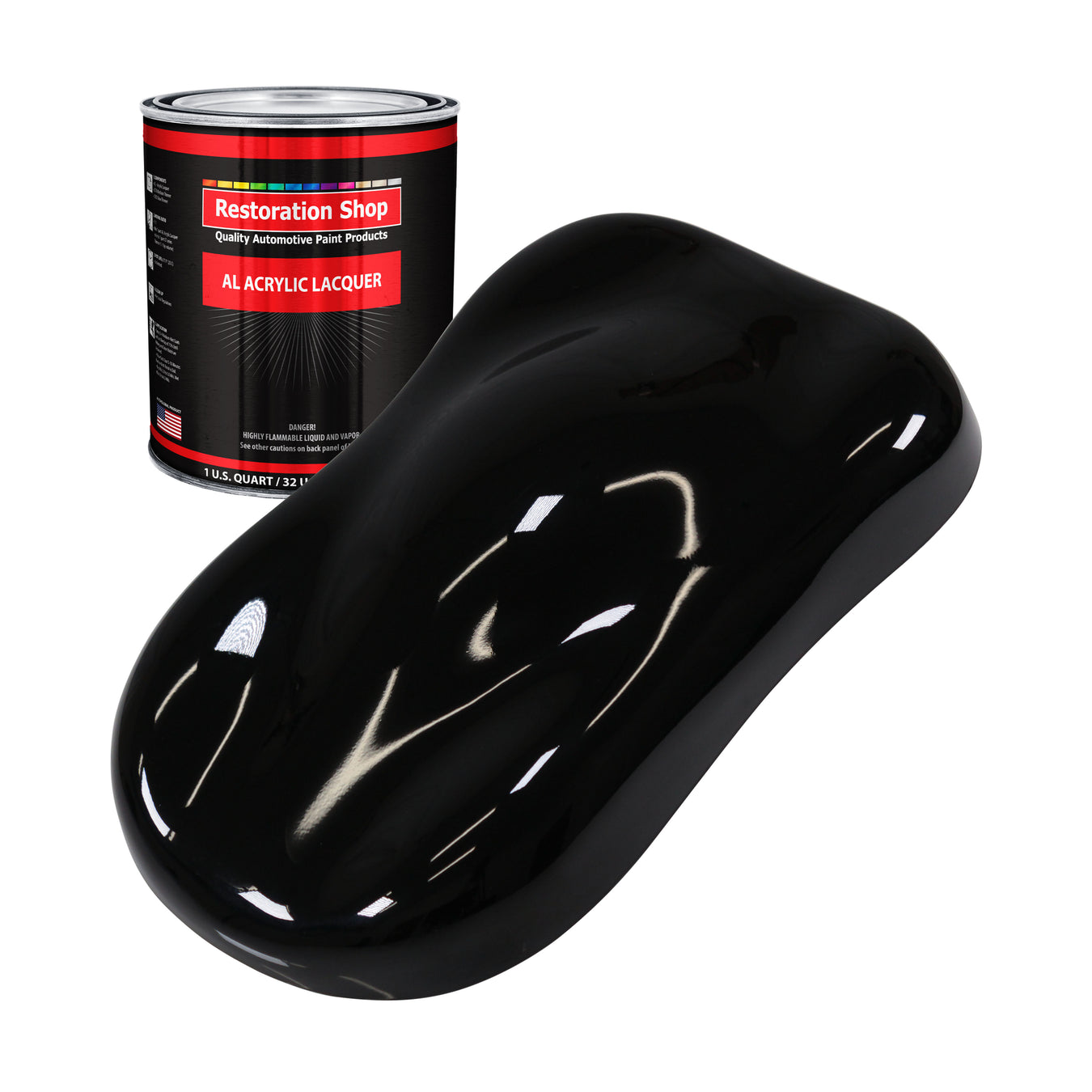 Acrylic Lacquer Paint - Boulevard Black