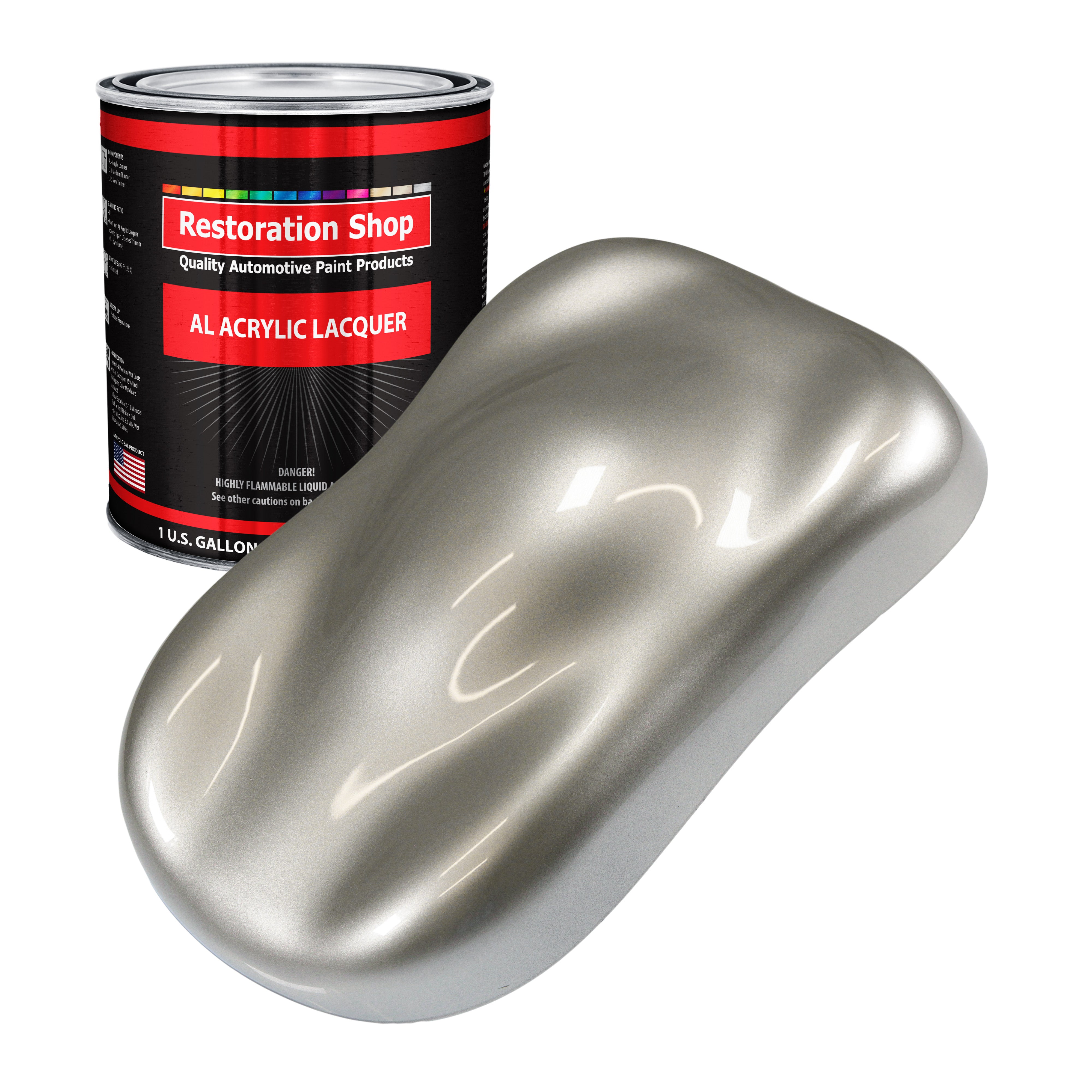 希少　COLORS販売品　サンジェルマン　タキオン化　シルバー Pewter Silver Metallic Acrylic Lacquer 1-Gallon – TCP Global