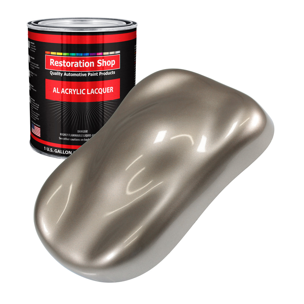 Arizona Bronze Metallic - Acrylic Lacquer Auto Paint - Gallon Paint Color Only - Professional High Gloss Automotive Car Truck Guitar Refinish Coating