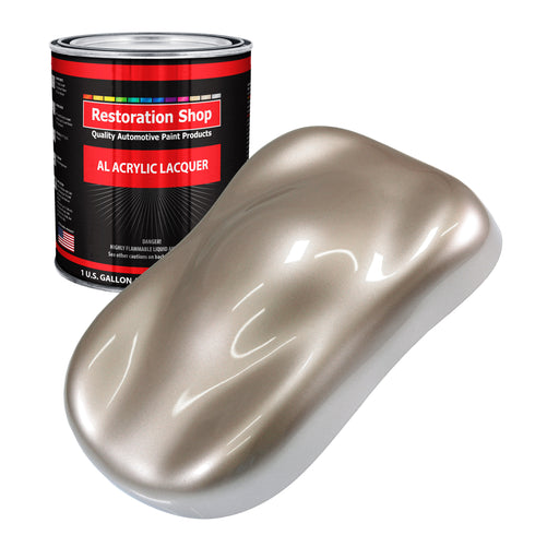 Mocha Frost Metallic - Acrylic Lacquer Auto Paint (Gallon Paint Color Only) Professional Gloss Automotive Car Truck Guitar Furniture Refinish Coating