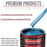 Cobra Blue Metallic - Acrylic Lacquer Auto Paint - Quart Paint Color Only - Professional Gloss Automotive Car Truck Guitar Furniture Refinish Coating