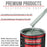 Slate Green Metallic - Acrylic Lacquer Auto Paint - Complete Gallon Paint Kit with Slow Dry Thinner - Pro Automotive Car Truck Guitar Refinish Coating