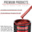 Firethorn Red Pearl - Acrylic Lacquer Auto Paint - Complete Gallon Paint Kit with Medium Thinner - Professional Automotive Car Truck Refinish Coating