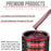 Vintage Burgundy Metallic - Acrylic Lacquer Auto Paint - Complete Gallon Paint Kit with Slow Dry Thinner - Pro Automotive Car Truck Refinish Coating