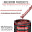 Candy Apple Red Metallic - Acrylic Lacquer Auto Paint - Complete Gallon Paint Kit with Medium Thinner - Pro Automotive Car Truck Refinish Coating