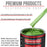 Firemist Lime - Acrylic Lacquer Auto Paint - Quart Paint Color Only - Professional Gloss Automotive, Car, Truck, Guitar & Furniture Refinish Coating