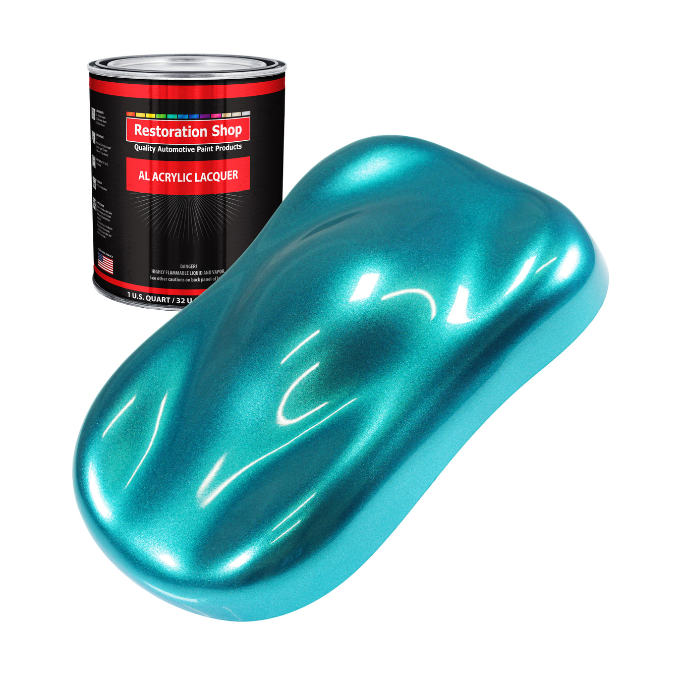 Acrylic Lacquer Paint - Aquamarine Firemist
