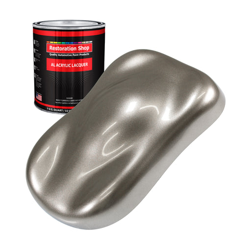 Firemist Pewter Silver - Acrylic Lacquer Auto Paint (Quart Paint Color Only) Professional Gloss Automotive Car Truck Guitar Furniture Refinish Coating