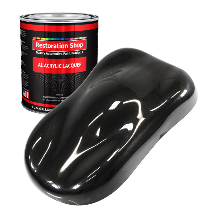 Black Diamond Firemist - Acrylic Lacquer Auto Paint - Gallon Paint Color Only - Professional High Gloss Automotive Car Truck Guitar Refinish Coating