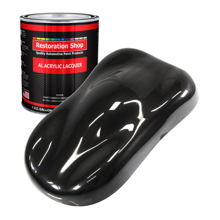 Black Diamond Firemist - Acrylic Lacquer Auto Paint - Gallon Paint Color Only - Professional High Gloss Automotive Car Truck Guitar Refinish Coating