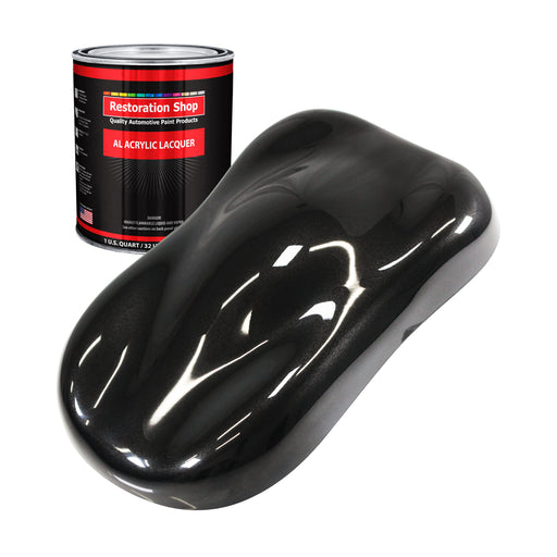 Black Diamond Firemist - Acrylic Lacquer Auto Paint (Quart Paint Color Only) Professional Gloss Automotive Car Truck Guitar Furniture Refinish Coating
