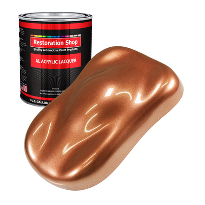 Bronze Firemist - Acrylic Lacquer Auto Paint - Gallon Paint Color Only - Professional Gloss Automotive, Car, Truck, Guitar, Furniture Refinish Coating