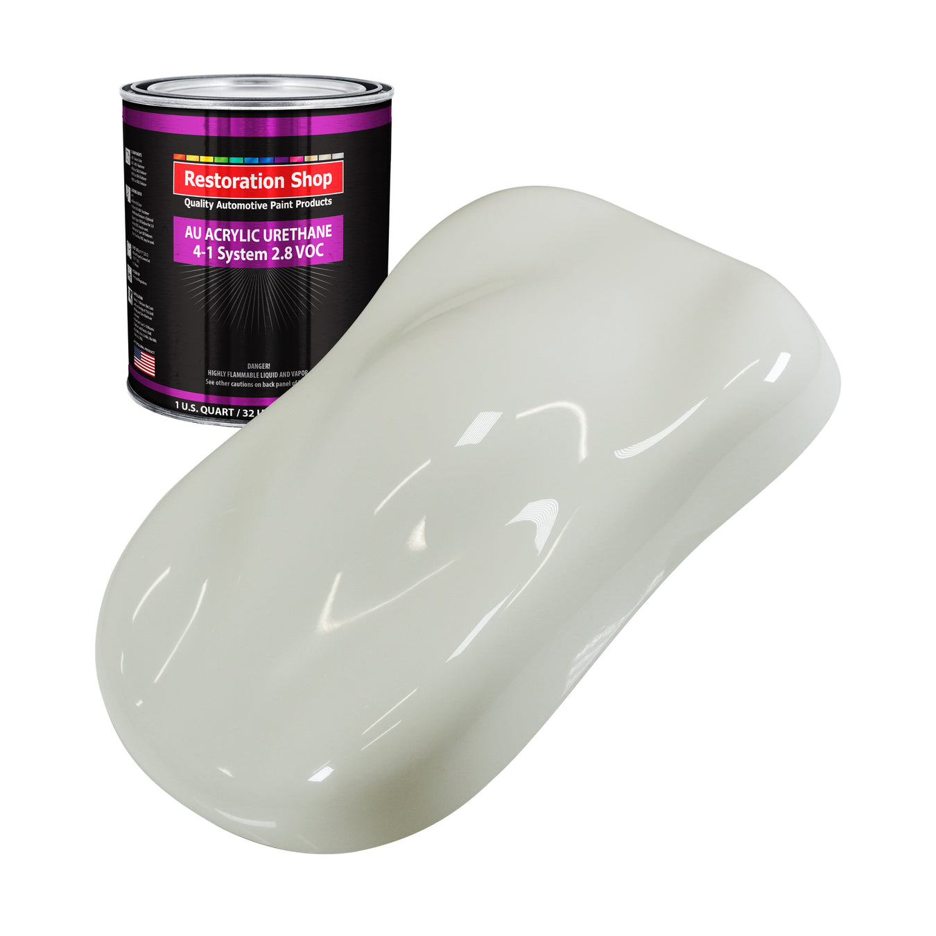 Acrylic Urethane Paint - Ermine White