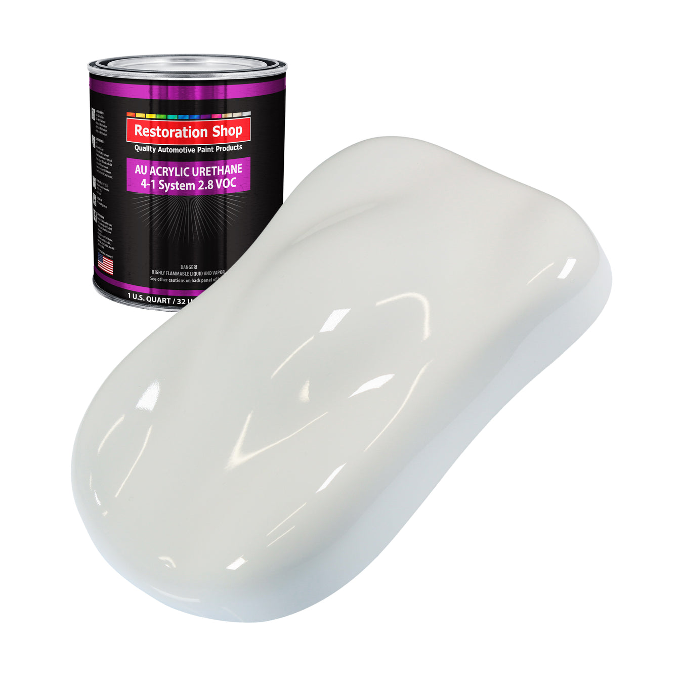 Acrylic Urethane Paint - Pure White