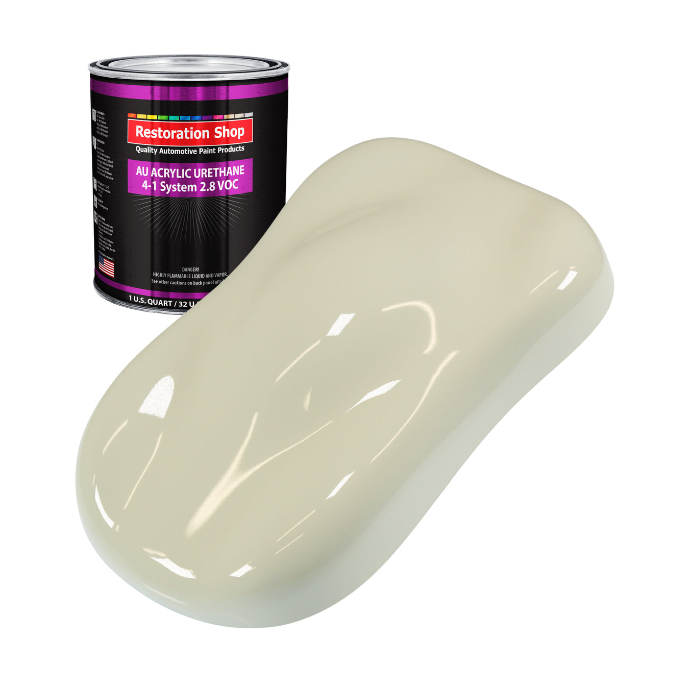 Acrylic Urethane Paint - Grand Prix White