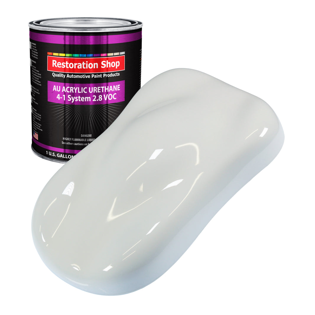 Cameo White Acrylic Urethane Auto Paint - Gallon Paint Color Only - Professional Single Stage High Gloss Automotive, Car, Truck Coating, 2.8 VOC