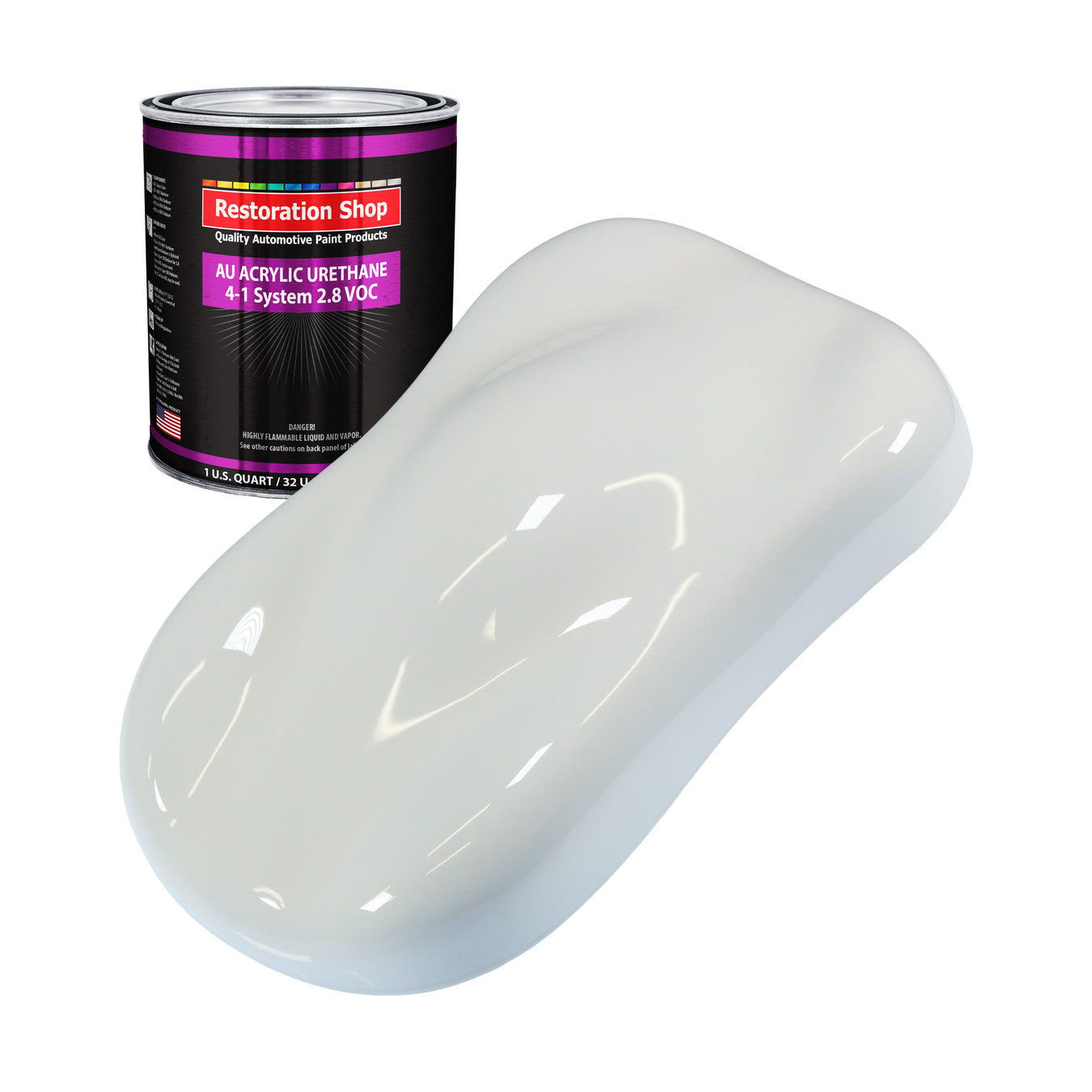 Acrylic Urethane Paint - Cameo White