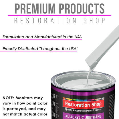 Championship White Acrylic Urethane Auto Paint - Gallon Paint Color Only - Professional Single Stage High Gloss Automotive Car Truck Coating, 2.8 VOC