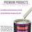 Wispy White Acrylic Urethane Auto Paint - Quart Paint Color Only - Professional Single Stage High Gloss Automotive, Car, Truck Coating, 2.8 VOC