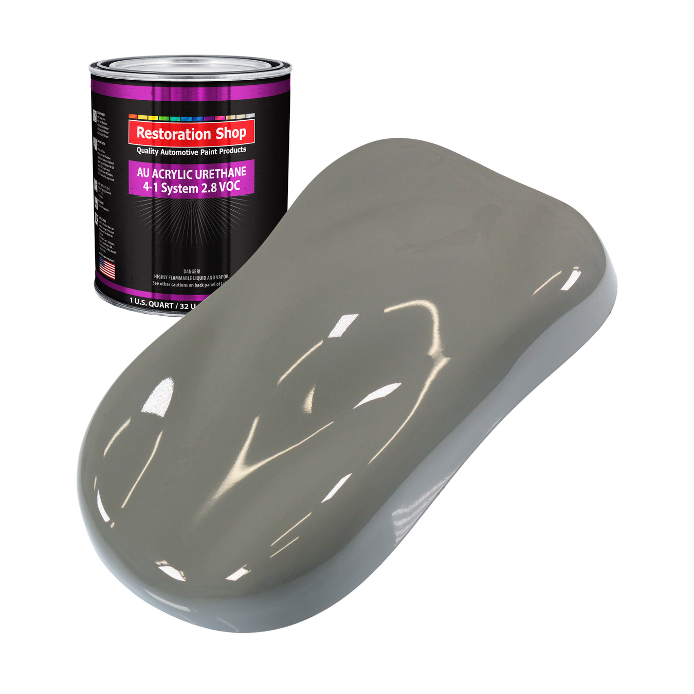 Acrylic Urethane Paint - Dove Gray