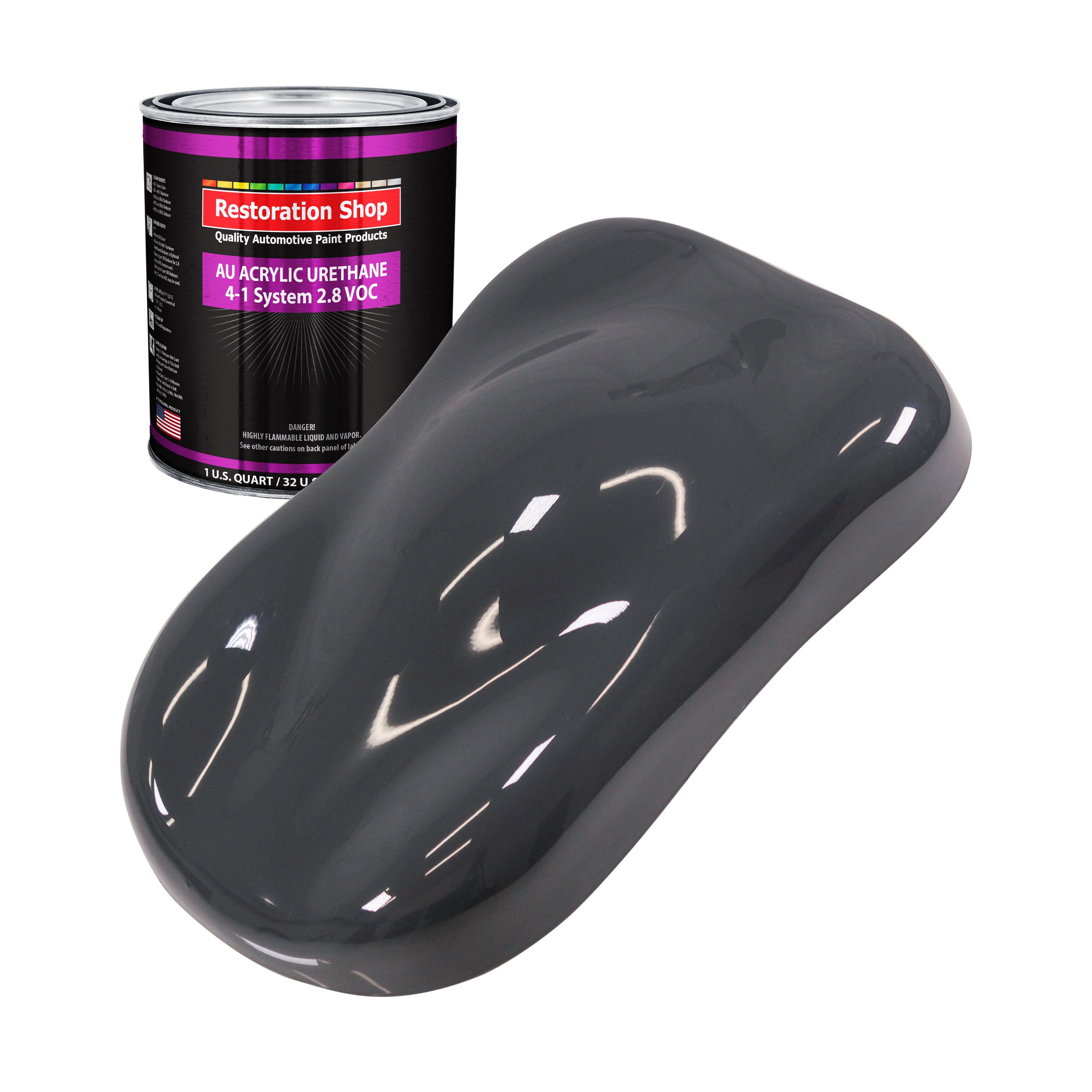 コマツ Genuine Paint ブラックグレー Machinery Gray Acrylic Urethane 1-Quart – TCP Global