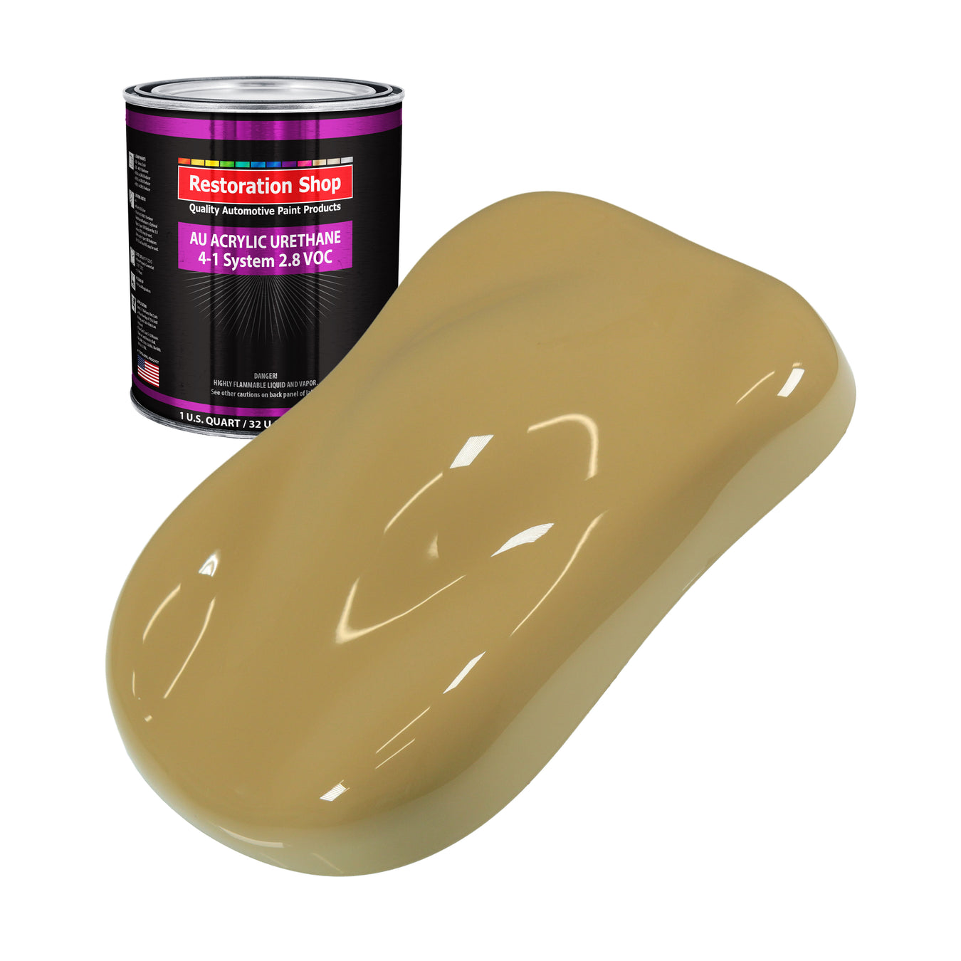 Acrylic Urethane Paint - Buckskin Tan