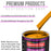 School Bus Yellow Acrylic Urethane Auto Paint - Complete Gallon Paint Kit - Professional Single Stage Automotive Car Coating, 4:1 Mix Ratio 2.8 VOC