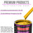 Viper Yellow Acrylic Urethane Auto Paint - Complete Gallon Paint Kit - Professional Single Stage Automotive Car Truck Coating, 4:1 Mix Ratio 2.8 VOC