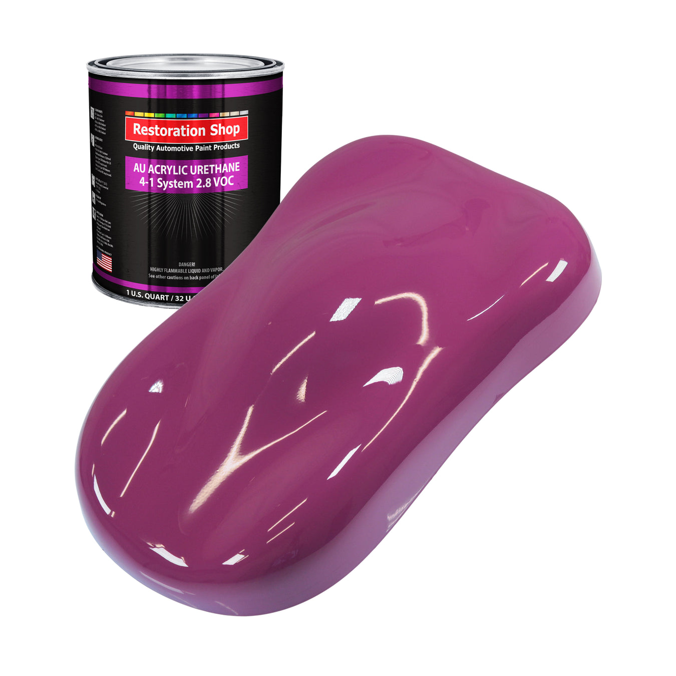 Acrylic Urethane Paint - Magenta