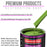 Sublime Green Acrylic Urethane Auto Paint - Quart Paint Color Only - Professional Single Stage High Gloss Automotive, Car, Truck Coating, 2.8 VOC