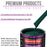 Woodland Green Acrylic Urethane Auto Paint - Complete Quart Paint Kit - Professional Single Stage Automotive Car Truck Coating, 4:1 Mix Ratio 2.8 VOC