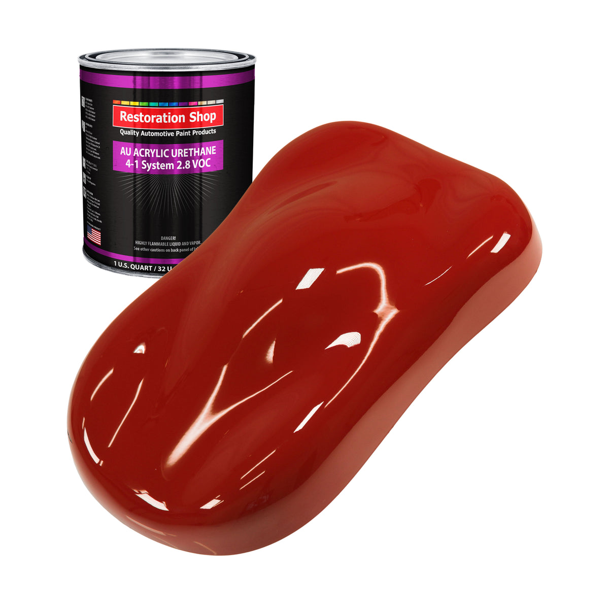 Candy Apple Red Acrylic Urethane 1-Quart — TCP Global