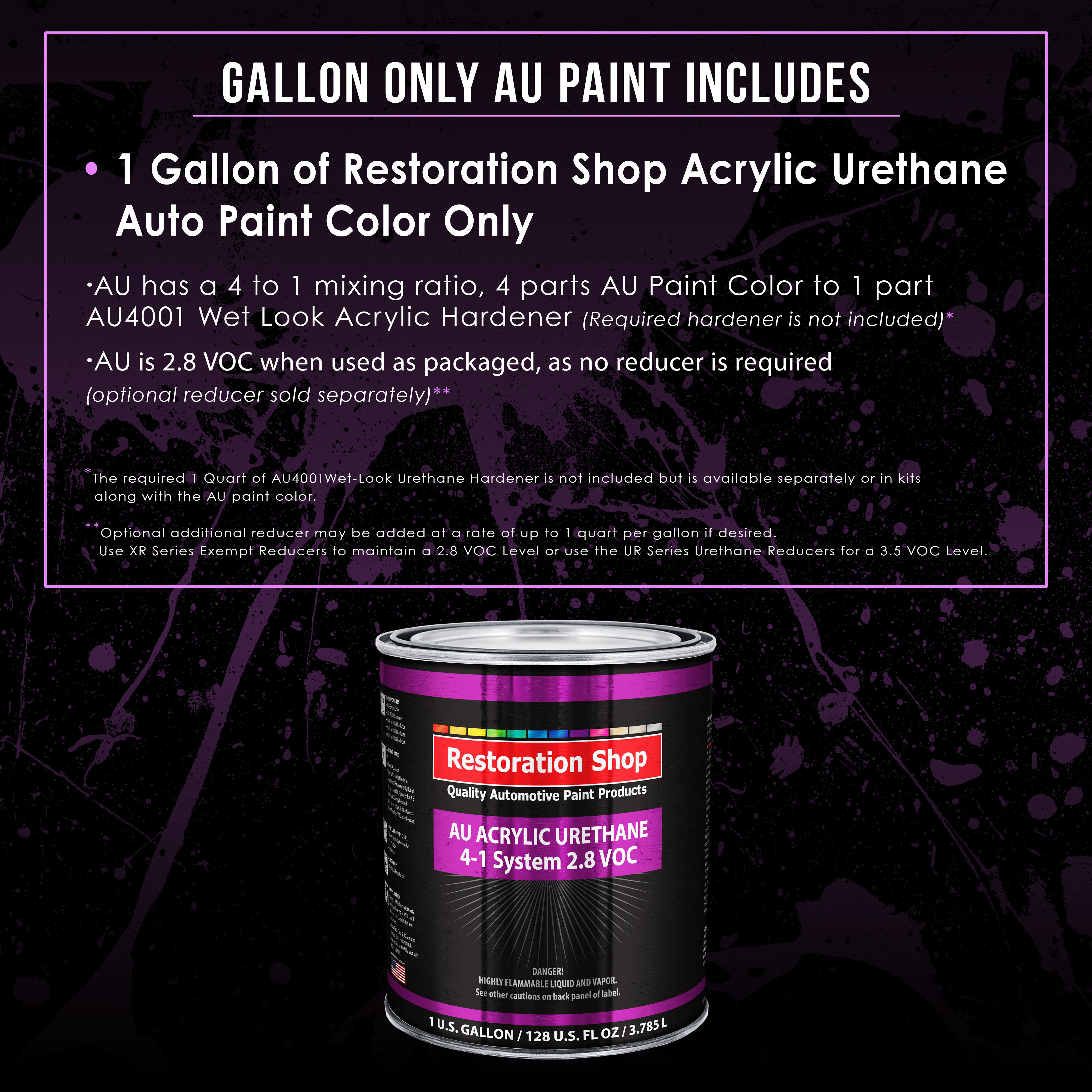 Viper Red Acrylic Urethane - 1 Gallon – TCP Global