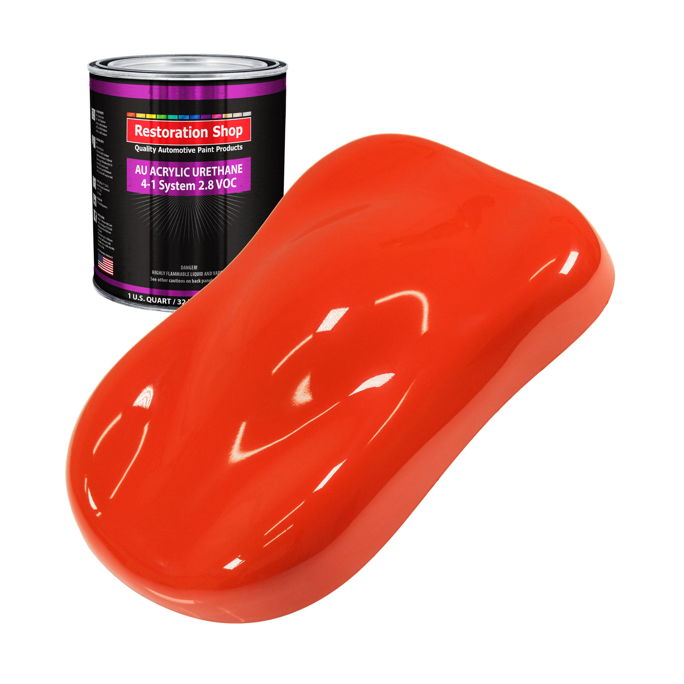 Acrylic Urethane Paint - Hemi Orange