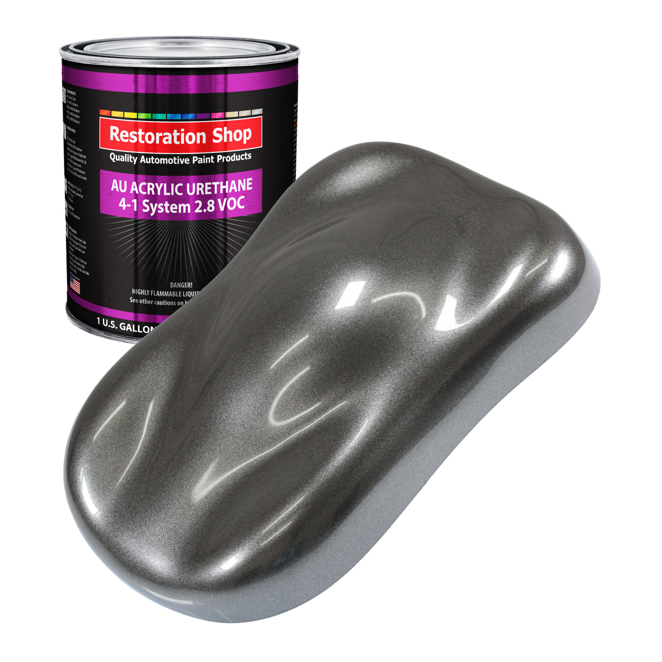 Acrylic Urethane Paint - Meteor Gray Metallic